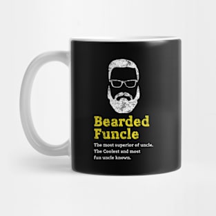 Bearded Funcle Distressed Uncle Beard Mug